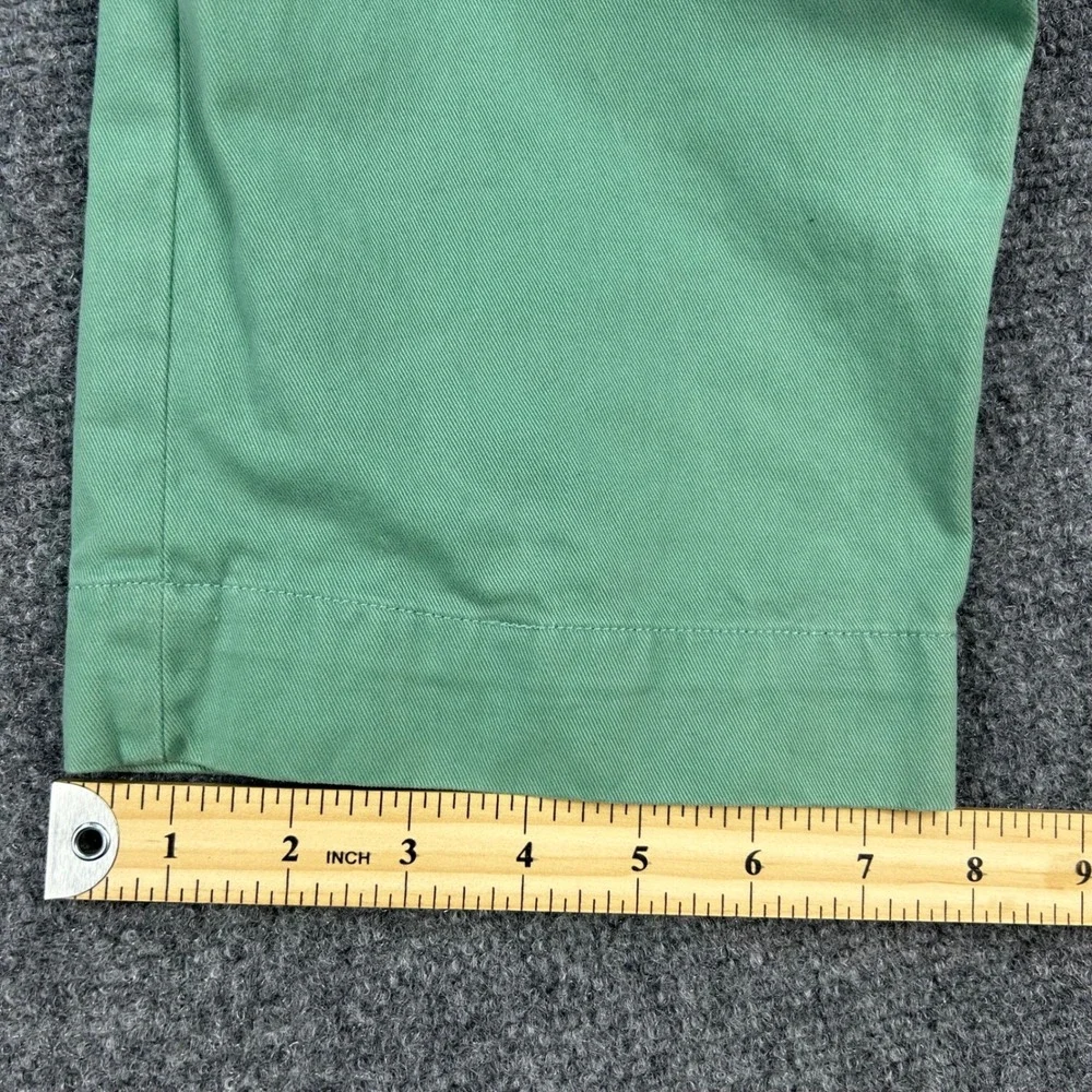 Polo Ralph Lauren Chino Pants Mens Sz 35/32 Green Slim Fit Preppy Comfort Cotton